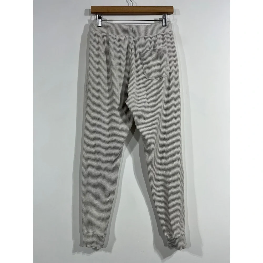 Alo Yoga Sporty‎ Muse Ribbed Jogger Pants Athleisure Tennis Prep Womens Small